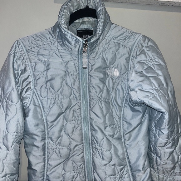 Light Blue Quilted Jacket - Picture 2 of 9